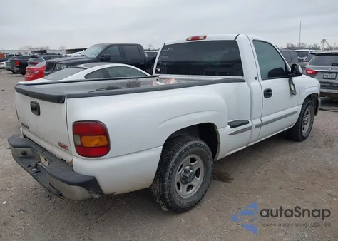 2001 GMC Sierra 1500 Sl z USA, uszkodzony, nr VIN 1GTEC14W51Z334457